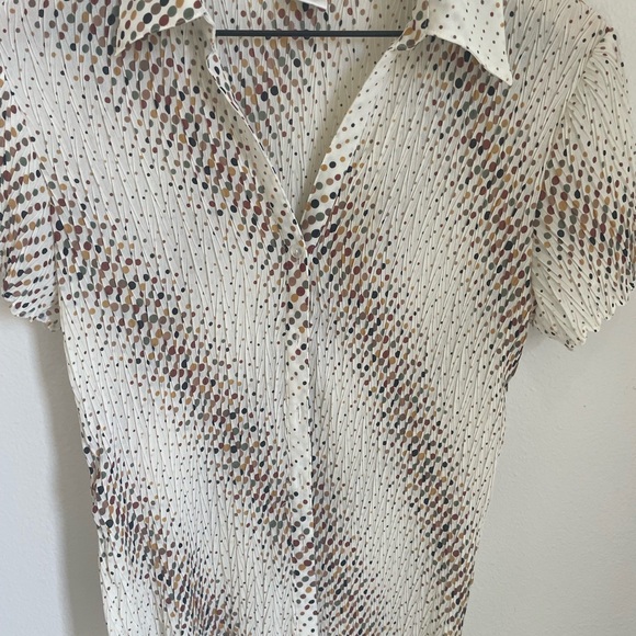 Vintage Crinkle Button Up - Picture 4 of 7